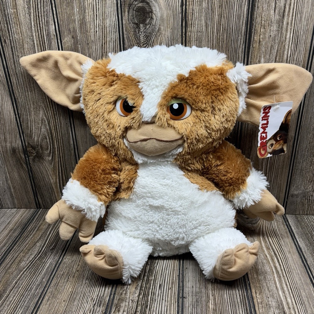 2014 Gizmo Gremlins Movie Warner Bros Toy Factory Plush Stuffed Toy